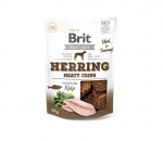 Brit Jerky Herring Meaty Coins skanėstas &scaron;unims su silke 80g