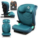 Lionelo Neal Green Turquoise automobilinė kėdutė, 15-36 kg, 100-150 cm, ISOFIX, žalia