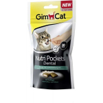 GimCat Nutri Pockets Dental skanėstai katėms 60g