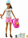 Lėlė Mattel Barbie Hiking Doll and Puppy