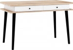 Ra&scaron;omasis stalas Meblocross Dolce Dol-02, ąžuolo spalvos/juodas