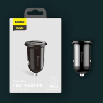 Automobilinis įkroviklis Grain Pro 2x USB 4.8A, baltas