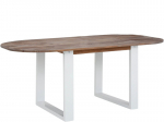 Valgomojo stalas Notio Living Laslo 220, rudas