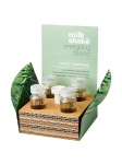 Plaukus tankinanti priemonė Milk Shake Energizing Blend Treatment, 4x12 ml