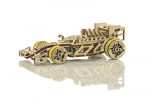 Medinis 3D konstruktorius - Wooden city Bolidas, 108 vnt