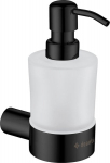 Deante muilo dozatorius Round ADR N421, Nero