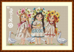 Siuvinėjimo rinkinys Merejka Draugai SK42, 33x22