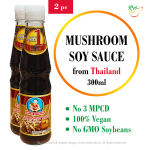 Sojų padažas su grybų skoniu, Mushroom Soy Sauce, Healthy Boy Brand, 2x300ml
