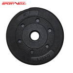 Diskinis svoris SportVida Rubbered Universal 1.25 kg, 26 mm