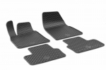 Kilimėliai RENAULT CLIO 2019-&gt 4pcs. black/ 222316