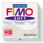 Fimo Soft modelinas, 57g, &scaron;viesiai pilkas