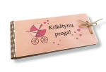 Pinigų vokelis su spauda &bdquo;Krik&scaron;tynų proga&ldquo;