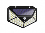 LED lauko &scaron;viestuvas su saulės baterija (100 diodų)