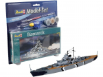 Revell - Bismarck dovanų komplektas, 1/1200, 65802