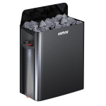 Elektrinė pirties krosnelė Harvia Wall Black Steel SW60 6 kW