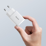 Įkroviklis - Baseus - U+2 - 20W - Baltas - Greitas įkrovimas