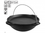 Ketaus kazanas su dangčiu Brizoll Asian Lid-Pan, 12 l