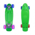 Mini riedlentė WORKER Pico 17" su &scaron;viečiančiais ratukais - Green