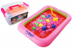 Kinetinis smėlis su baseinu ir 8 formelėmis (1kg), 3 m.+