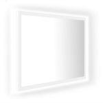 Veidrodis vidaXL LED 60, baltas