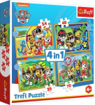 Dėlionių rinkinys Trefl &Scaron;unyčiai Patruliai (Paw Patrol)
