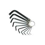Raktai &scaron;e&scaron;iakampiai 10 vnt. 1.5-10 mm IMBUS 0420510 Crownman
