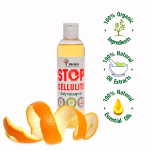 Anticeliulitinis natūralus kūno masažo aliejus Verana Stop Cellulit, 250ml