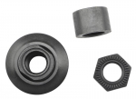 Konusas, poveržlė ir veržlė įvorei Shimano HB-M590, kairė pusė