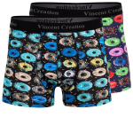 Apatiniai vyrams Vincent Creation 1036 Men's boxershort hipster Spurgos, 2 vnt.