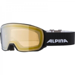 Slidinėjimo akiniai Alpina Nakiska, juodi