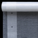 Leno tentai, 2vnt., balti, 2x15m, 260g/m&sup2;, Balta