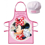 Prijuostė ir kepurė Minnie Mouse