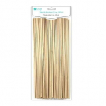 Mediniai pagaliukai 25cm 100vnt