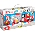 Dėlionė Make-a-Match Puzzle Fire Truck