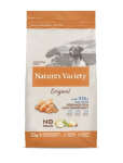 Nature's Variety Original mažų veislių suaugusiems &scaron;uižnims su la&scaron;i&scaron;a, 1,5 kg