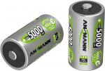 Ansmann įkraunamos baterijos 2xD 5000mAh