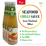 Jūros gėrybių čili padažas, Seafood Chilli Sauce, Thai Dancer, 3x300ml