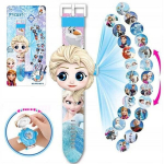 Skaitmeninis laikrodis Disney Frozen Elza su projektoriumi