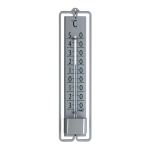 Metalinis vidaus/lauko termometras NOVELLI DESIGN 12.2001.54