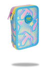Forminis dviejų skyrių penalas su priedais CoolPack Jumper 2 Dance Floor E66537