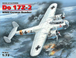 Klijuojamas Modelis ICM 72304 Do 17Z-2, WWII German Bomber 1/72