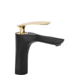 Kriauklės mai&scaron;ytuvas Rea Orbit Black Gold low
