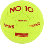 Futbolo kamuolys NO10 Indoor Star 56030, geltonas