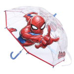 Skėtis vaikams Spiderman, raudonas