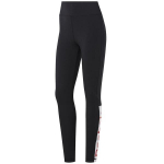 Sportinės tamprės moterims Reebok Te Linear Logo Legg FK6692, juodos, S