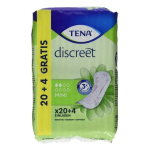 Įklotai nuo pratekėjimo Discreet Mini Tena, 24vnt