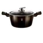 Berlinger Haus granitinis puodas bh-6606, shiny black, 28 cm