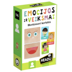 Kortelės &bdquo;Emocijos ir veiksmai&ldquo; Headu &bdquo;Montessori&ldquo;, LT