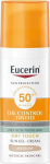 Apsauga nuo saulės Eucerin Sun Oil Control SPF 50+, 50 ml, Medium