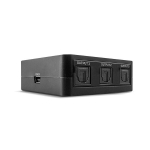 Lindy 70480 audio skyriaus juodas prailgintuvas